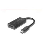 Lenovo 4X90Q93303 USB-C to DisplayPort Adapter Black 4K@60Hz 200mm
