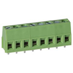 TruConnect 212226 5.0mm 8 Way Rising Clamp Terminal Block