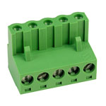 CamdenBoss CTB9200/5A 5 Way 12A Pluggable Terminal Block Free Plug 5mm Pitch