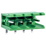 CamdenBoss CTB9350/4AO 4 Way 12A Pluggable Side Entry Header Open 5mm Pitch