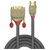 LINDY 36194 Gold Line HDMI to DVI-D Adapter Cable 1.00m Grey Single Link 1080p