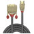 LINDY 36198 HDMI to DVI-D Cable Gold Line 10m Grey