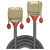 LINDY 36201 DVI-D 24+1-Pin Dual Link Cable, 1.0m, Grey