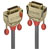 LINDY 36205 DVI-D Dual Link Cable Gold Line 7.5m 2560x1600 Grey