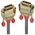 LINDY 36215 DVI-D Single Link Cable Gold Line 10m Grey