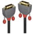 LINDY 36224 DVI-D Dual Link Cable Anthra Line Male to Male Black 5m
