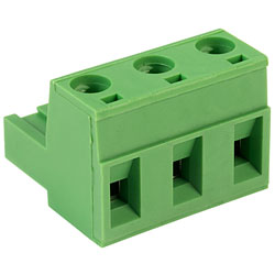 CamdenBoss CTB9400/3 3 Way 12A Pluggable Terminal Block Free Plug 7.5mm Pitch