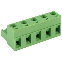 CamdenBoss CTB9400/5 5 Way 12A Pluggable Terminal Block Free Plug 7.5mm Pitch