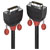 LINDY 36253 DVI-D Dual Link Cable Black Line 3m Black