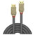 LINDY 36293 Gold Line DisplayPort 1.4 Cable 3m Grey
