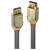 LINDY 36298 20m Gold Line DisplayPort 1.2 Cable 4K Grey