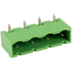 CamdenBoss CTB9550/4 4 Way 12A Pluggable Side Entry Header Closed 7.5mm Pitch