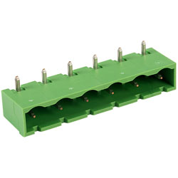 CamdenBoss CTB9550/6 6 Way 12A Pluggable Side Entry Header Closed 7.5mm Pitch