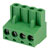 CamdenBoss CTB9208/4 4 Way 12A Pluggable Terminal Block Free Plug 5.08mm Pitch