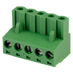 CamdenBoss CTB9208/5 5 Way 12A Pluggable Terminal Block Free Plug 5.08mm Pitch