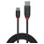 LINDY 36917 USB cable USB 3.2 1st Gen USB-C® plug, USB-A plug 1.50 m Black