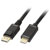 LINDY 36920 DisplayPort to HDMI Adapter Cable 4K30Hz Male to Male 0.5m Black