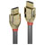 LINDY 37865 HDMI Cable HDMI-A plug, HDMI-A plug 7.50 m Grey 4K UHD HDMI cable