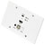 LINDY 38388 Cat.6 HDMI 4K60 & USB-C HDBaseT Wall Plate KVM Transmitter 150m