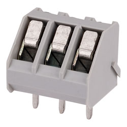 CamdenBoss CTB3000/3 3 Way 24A Low Profile 45° Terminal Block 5mm Pitch