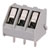 CamdenBoss CTB3000/3 3 Way 24A Low Profile 45° Terminal Block 5mm Pitch