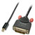 LINDY 41952 Mini DisplayPort to DVI Adapter Cable 2m Black 1920x1200@60Hz