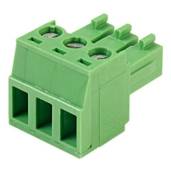 CamdenBoss CTB92HE/3 3 Way 10A Pluggable Terminal Block Free Plug 3.81mm Pitch