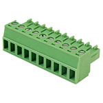 CamdenBoss CTB92HE/10 10 Way 10A Pluggable Terminal Block Free Plug 3.81mm Pitch