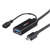 LINDY 43344 2 Port USB 3.2 Gen 1 Type C Hub 5Gbps Black