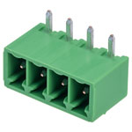 CamdenBoss CTB93HE/4 4 Way 10A Terminal Block Side Entry Header 3.81mm Pitch