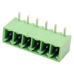 CamdenBoss CTB93HE/6 6 Way 10A Terminal Block Side Entry Header 3.81mm Pitch