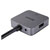 LINDY 43388 USB hub 2+2 ports USB type A, USB C® USB 3.0 5 GBit/s Black/grey