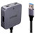 LINDY 43388 USB hub 2+2 ports USB type A, USB C® USB 3.0 5 GBit/s Black/grey
