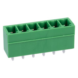 CamdenBoss CTB93VE/6 6 Way 10A Terminal Block Top Entry Header 3.81mm Pitch