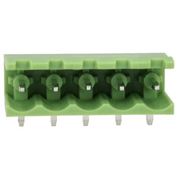 TruConnect 212851 5 Way 15A 300V Side Entry Open Header 5.08mm