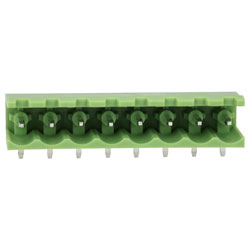 TruConnect 212853 8 Way 15A 300V Side Entry Open Header 5.08mm