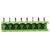 TruConnect 212853 8 Way 15A 300V Side Entry Open Header 5.08mm