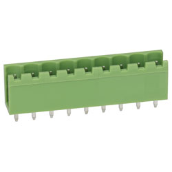 TruConnect 212890 9 Way, 15A 300V, Top Entry Open Header 5mm