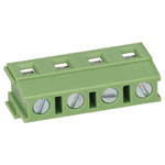 TruConnect 212963 7.5mm Standard Profile 90 Degree 4 Way Terminal Block