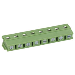 TruConnect 212967 7.5mm Standard Profile 90 Degree 8 Way Terminal Block