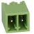 TruConnect 2W 8A Plug-in Top Header Closed 3.5mm