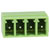TruConnect 4 Way 8A Plug-in Top Header 3.81mm