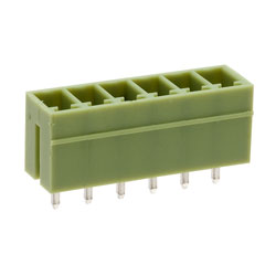 TruConnect 6 Way 8A Plug-in Top Header 3.81mm