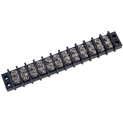 TruConnect 12 Way Screw to Screw Barrier Terminal Block