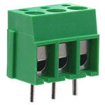 CamBlock Plus CTBP1000/3 5mm Standard Profile Terminal Block 3 Pole - Green