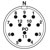 Phoenix Contact 1620158 Coupler connector - CA-12S1N8A90DN