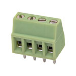 TruConnect 2.54mm Low Profile 4 Way Terminal Block