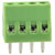 TruConnect 2.54mm Low Profile 4 Way Terminal Block