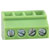 TruConnect 2.54mm Low Profile 4 Way Terminal Block