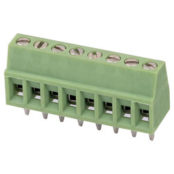 TruConnect 2.54mm Low Profile 8 Way Terminal Block